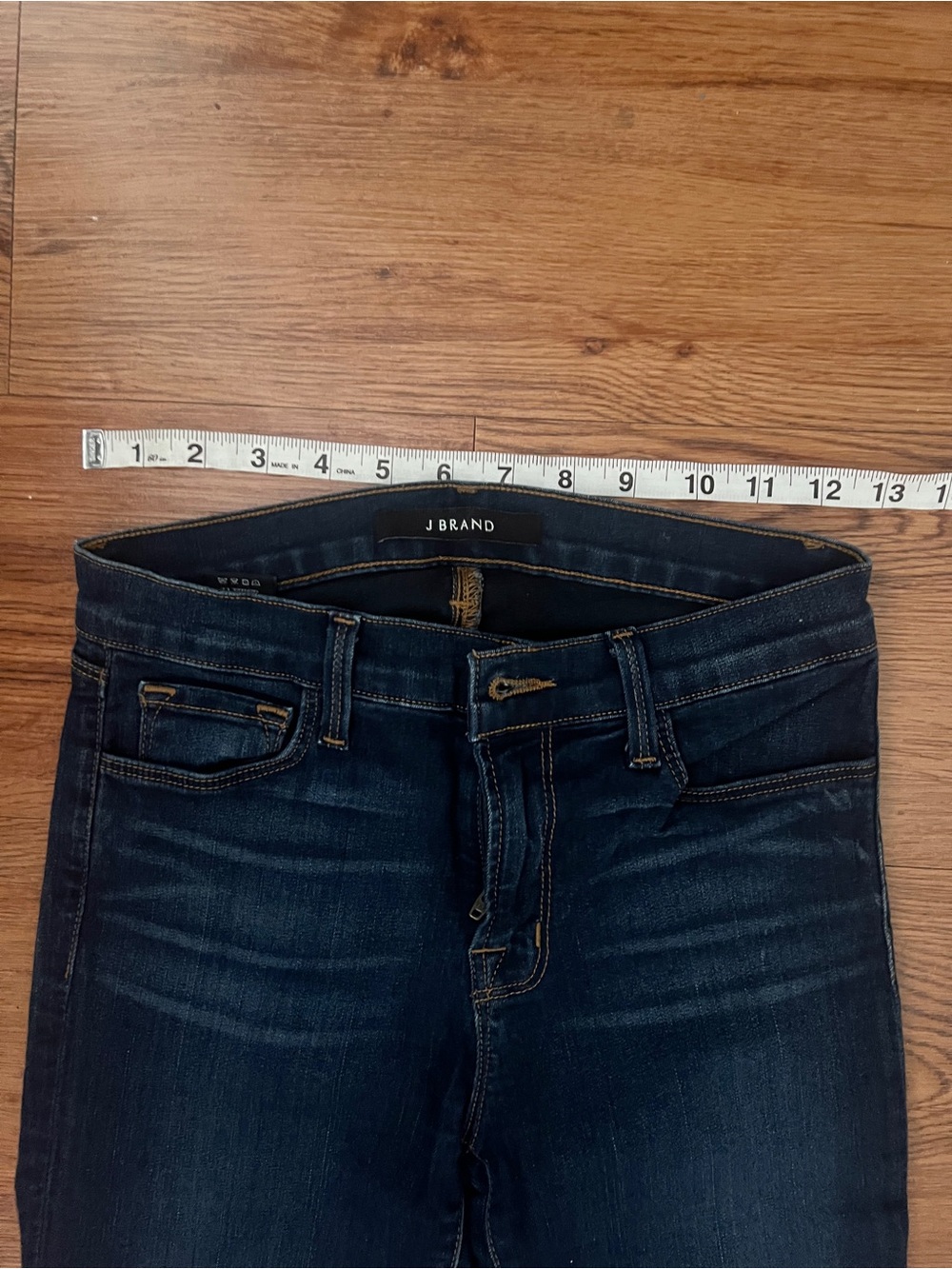 J Brand Dark Indigo Skinny Umber Jeans Size 26 - Picture 9 of 12